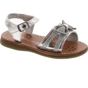 Josmo Brand 31136 Silver ToddlerG sandals 8 NEW